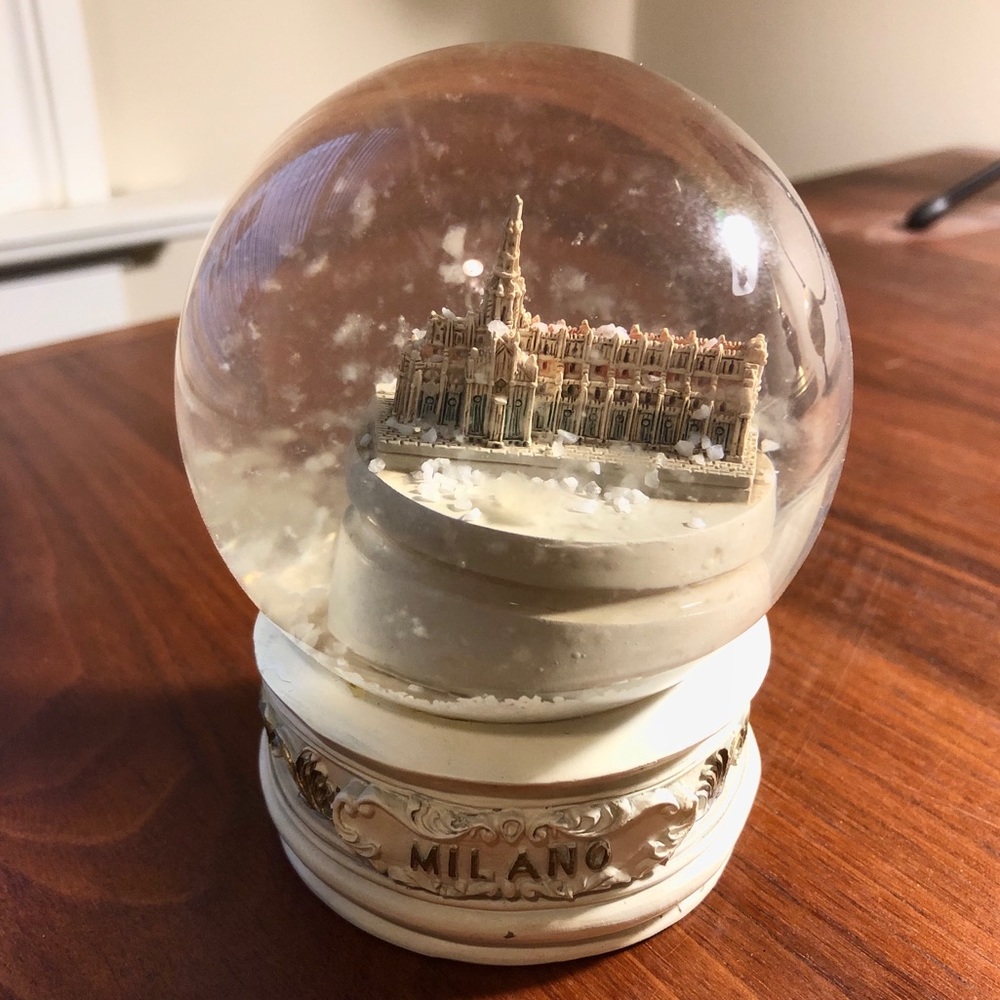 Antique Snow-globe from Milan, Italy - Italian
